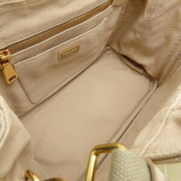 Prada Canapa handbag Corda canvas beige - Picture 6 of 8